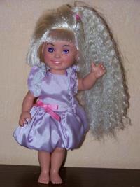 doll with growing hair