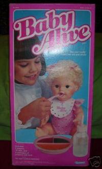 baby alive doll 1990