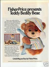 teddy beddy bear crib set