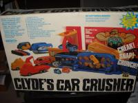 clyde's car crusher toy for sale