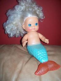 80s mermaid doll