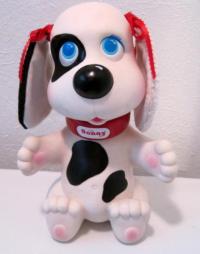 VINTAGE 1982 RUB-A-DUB DOGGIE BATH TOY FROM IDEAL CBS INC. NO. B